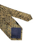 sandy gold beige maths equation cotton tie