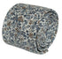 dusky blue English wildflower design cotton tie