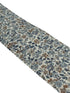 dusky blue English wildflower design cotton tie