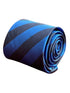 navy tie with royal mid blue barber stripe