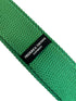 bright emerald green knitted tie