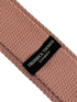 pale rose dusky pink knitted tie