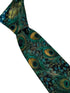 Liberty style peacock feather design tie