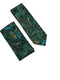 Liberty style peacock feather design matching tie and pocket square