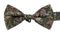 William Morris style green strawberry thief English garden wildflower design adult bow tie