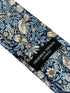 william morris liberty style blue strawberry thief english garden wildflower design tie