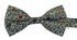 liberty style ditsy floral english wildflower design adult bow tie and matching pocket square