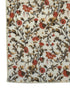 Liberty style red climbing English wildflower design pocket square