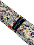 Felda print watercolour multicolour floral wildflower cotton tie in a liberty style London design