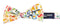 Felda print watercolour multicolour floral wildflower cotton childrens' bow tie