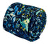 navy dark blue floral wildflower cotton tie in a liberty style design