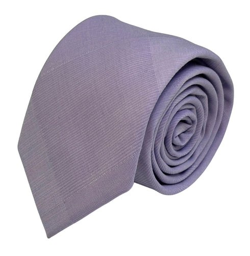 lilac lavender light pale purple cotton tie