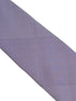 Extra long lilac lavender light pale purple cotton tie