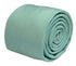 plain aqua turquoise pale cyan green cotton tie