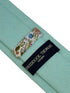 plain aqua turquoise pale cyan green cotton tie