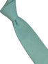 Extra long plain aqua turquoise pale cyan green cotton tie