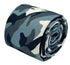 Extra long blue camouflage army design cotton tie