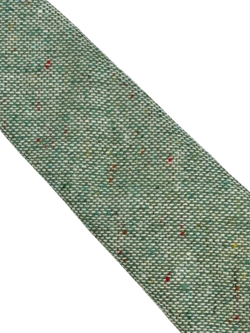 speckled olive avocado pistachio light green 100% wool tie
