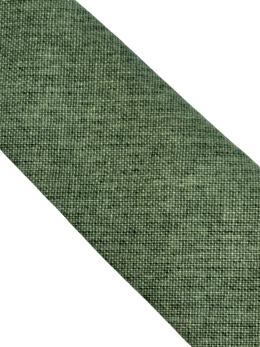 Yellow and Red Barber Striped Mens Tie With Signature