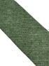 plain forest green linen tie