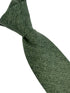 plain forest green linen tie
