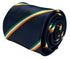 navy dark blue tie with Irish Ireland flag design