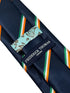 navy dark blue tie with Irish Ireland flag design