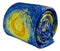 The Starry Night by Van Gogh blue and yellow Impressionist inspired tie