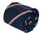 navy tie with red, white & green stripe -  Hungary flag