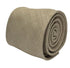 beige cream plain textured linen tie