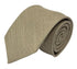 matching beige cream linen pocket square and tie