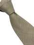 beige cream plain textured linen tie