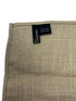 beige cream linen textured pocket square