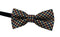 cream, blue & red gingham check design children's bow tie