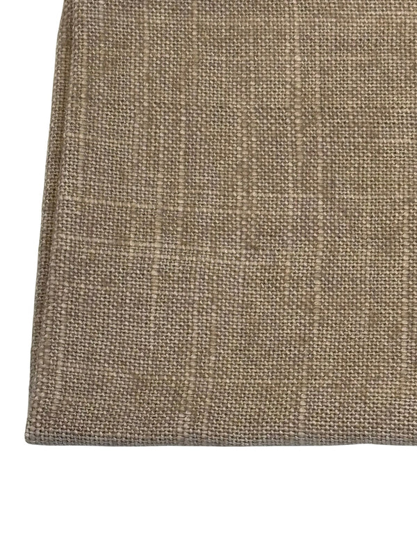 beige sand cream camel textured linen pocket square