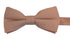 pink pale blush men's bow tie