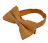 light ochre yellow gold mustard men's bow tie