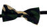 Child's bow tie with army green camouflage design