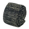 black and white speckled knitted tie