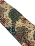 cream beige woodland design tie in the style of William Morris Deer by a Brook Tapestry