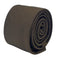 chocolate dark brown plain tie