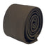 chocolate dark brown plain tie