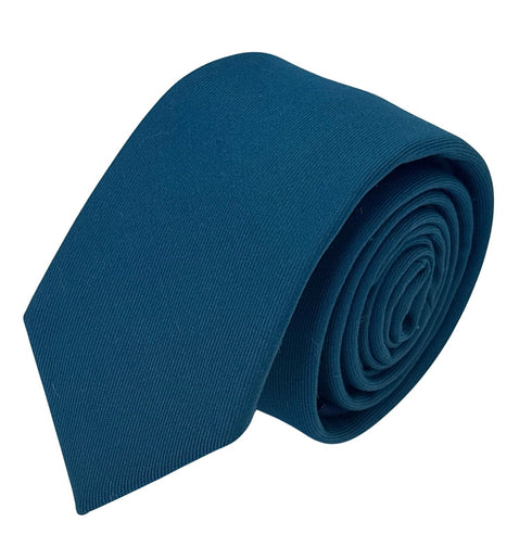 teal turquoise green blue plain mens tie