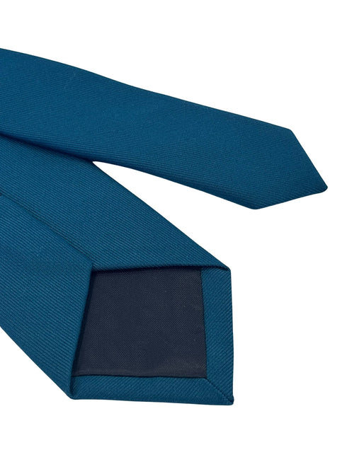 teal turquoise green blue plain mens tie