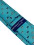 light blue tie with classic VW beetle style car design