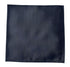 navy dark blue pocket square with Grenadine style subtle honeycomb design