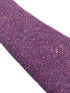 speckled dark purple wool tie