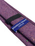 speckled dark purple wool tie