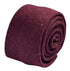 speckled maroon dark red burgundy 100% wool tie