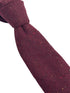 speckled maroon dark red burgundy 100% wool tie